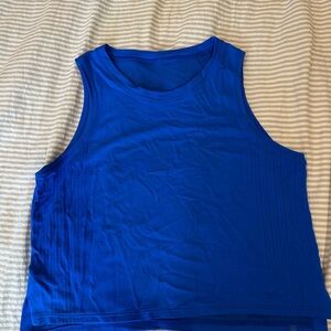 Lululemon Women's Blue Sleeveless Top